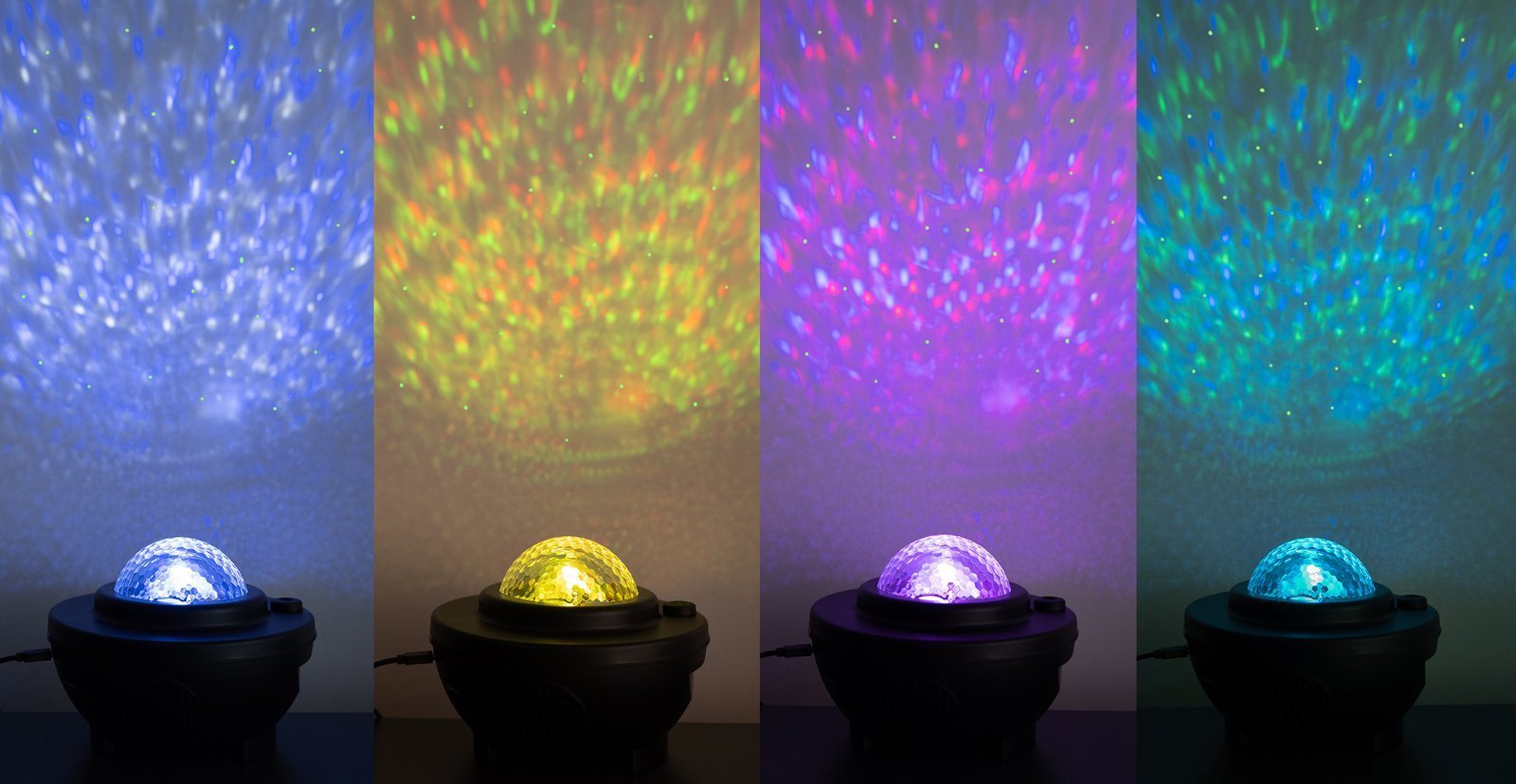 ALAXIS projector – csillagos ég party lámpa távirányító+hangszóró BLUETOOTH 4