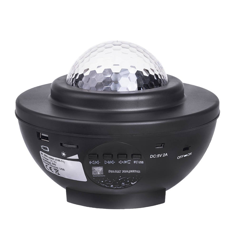 ALAXIS projector – csillagos ég party lámpa távirányító+hangszóró BLUETOOTH