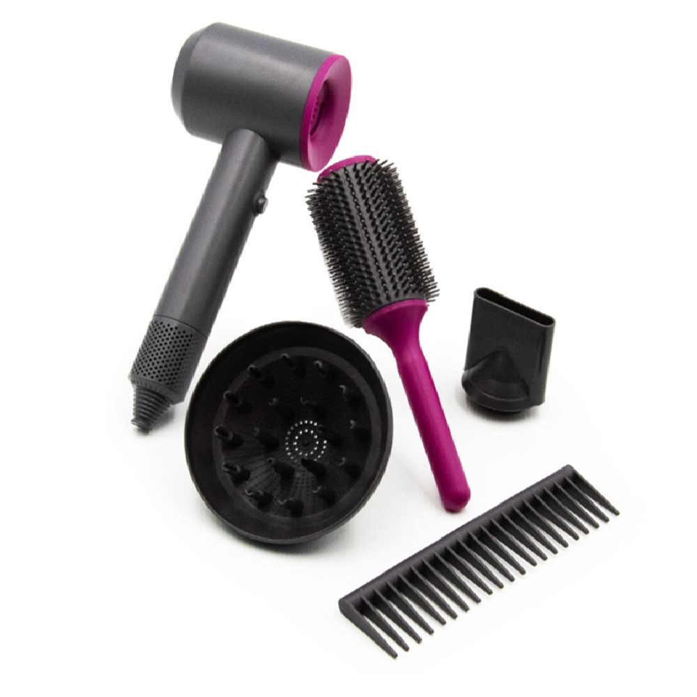 Delux supersonic Játék Hajszárító – interaktív, elemes szépségápolási készlet gyerekeknek (BBJ)2